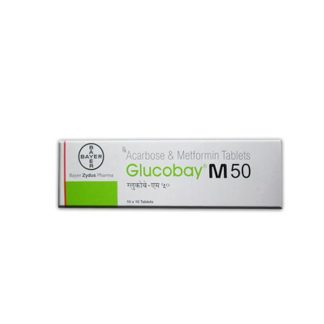 Glucobay M 50 Tablet