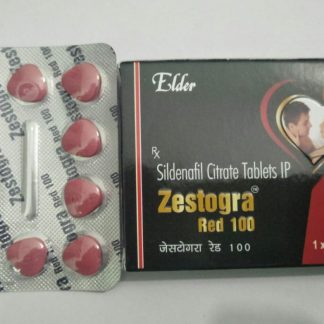 ZESTOGRA RED 100 TABLETS