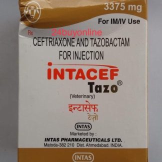 INTACEF TAZO 3375 MG INJECTION