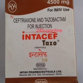 INTACEF TAZO 4500 MG INJECTION