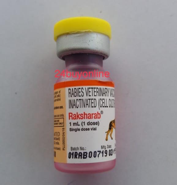 Raksharab vaccine sales for dog