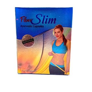 FIBER SLIM AYURVEDIC CAPSULES 100% NATURAL
