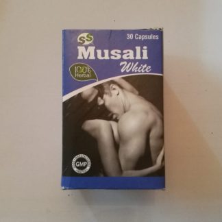 MUSALI WHITE CAPSULE 100% HERBAL
