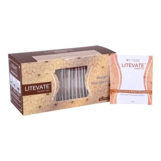 LITEVATE HERBAL TEA WEIGHT MANAGEMENT ( 30 SACHETS BAGS )