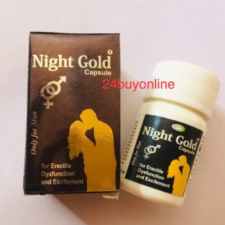 NIGHT GOLD CAPSULE FOR ERECTILE DYSFUNCTION AND EXCITEMENT