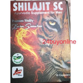 SHILAJIT SC AYURVEDIC SUPPLIMENT FOR MEN 10 CAPSULES