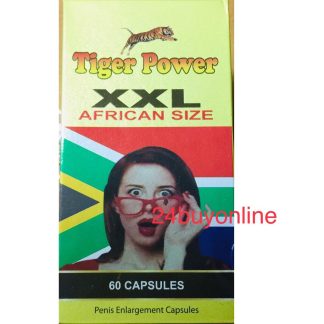 TIGER POWER XXL AFRICAN SIZE PENIS ENLARGEMENT CAPSULES