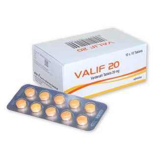 VALIF 20 VARDENAFIL TABLETS