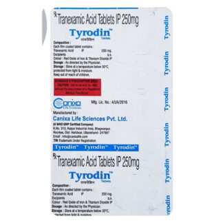 Tyrodin Tablet Canixa Life Sciences Pvt