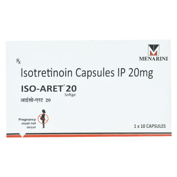 Iso Aret 20mg Capsule