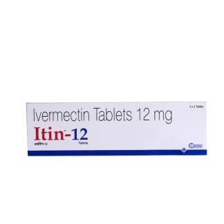 Itin 12 Tablet PACKING-strip of 2 tablets   &  BRAND-Canixa Life Sciences Pvt COMPOSITION-Ivermectin (12mg)