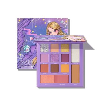 Imagic PROfessional COSMETIC THE MERMAID EYESHADOW PALETTE ,MAKEUP, FACE PALETTE 15.8G