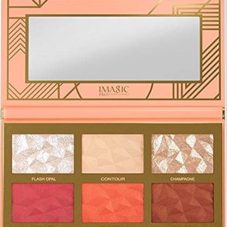 IMAGIC New 6-color Hybrid HIGHLIGHT,BLUSH AND CONTOUR PALETTE