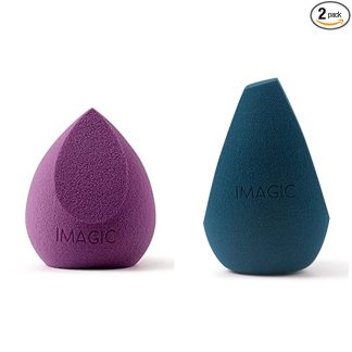 IMAGIC Professional 2pcs Latex Free Makeup Sponge beauty blender (16) & (18)