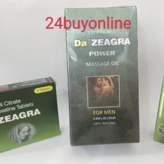 DA ZEAGRA (TABLETS/OILS/GELS ) 3IN1 COMBO PACK
