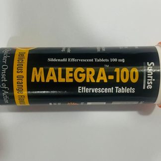 MALEGRA 100 EFFERVESCENT TABLETS