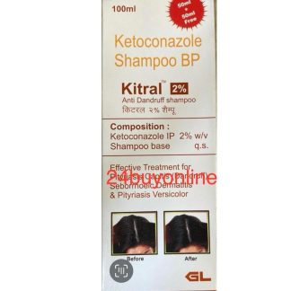 Kitral 2% Anti Dandruff Shampoo not only eliminates dandruff but also prevents its recurrence. Its gentle formula is suitable for all hair types and can be used daily without drying out your hair.