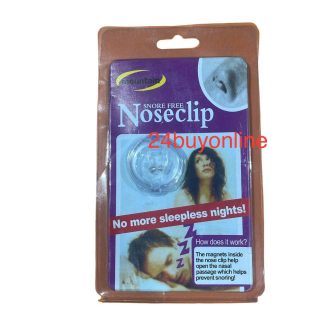 SNORE NOSE CLIP ( NO MORE SLEEPLESS NIGHTS )