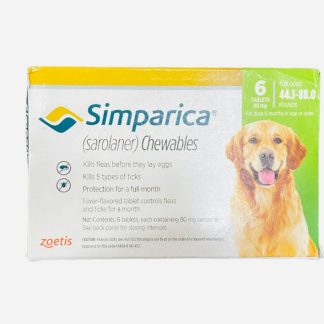 SIMPARICA 80 MG TABLETS