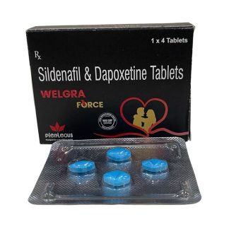 Welgra Force Sildenafil 50 & Dapoxetine 30mg Tablets