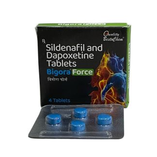 Bigora Force (sildenafil 50 mg & Dapoxetine 30 mg) Tablets