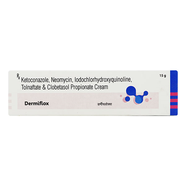 Dermiflox cream 15gm leeford