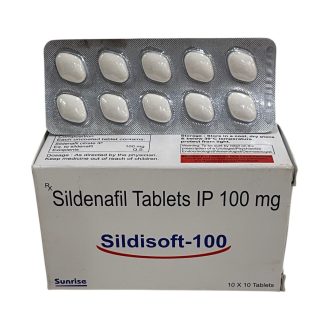 Sildisoft 100 mg tablets