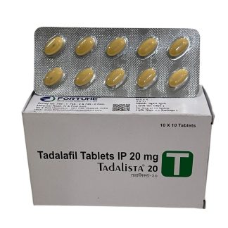 Tadalista 20 mg Tadalafil Tablets