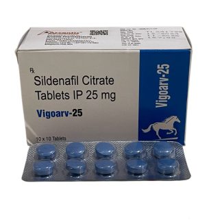 Vigoarv 25mg sildenafil tablets