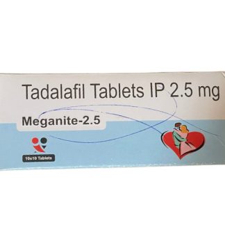 Meganite 2.5 mg tadalafil tablets