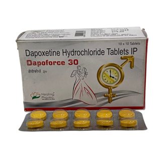 Dapoforce 30 mg dapoxetine tablets