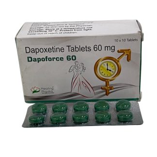 Dapoforce 60 mg dapoxetine tablets