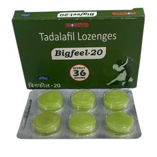 Bigfeel 20 mg Tadalafil Lozenges effect 36 hours