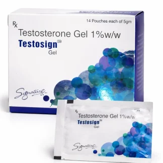 Testosign testosterone gel 5 gm