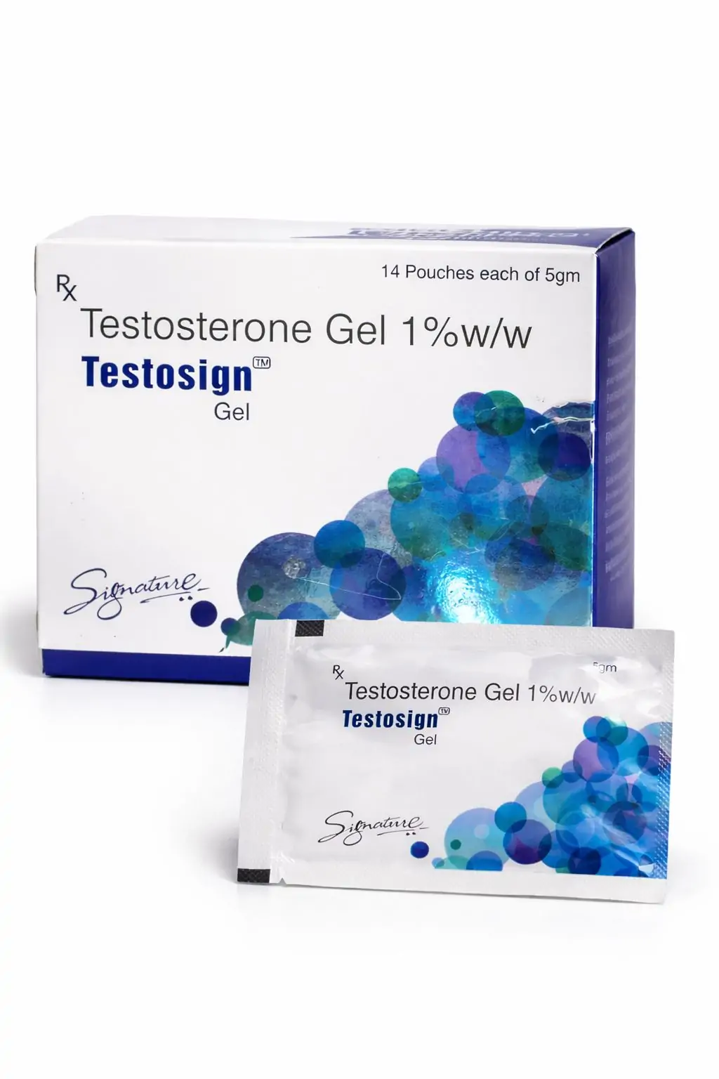 Testosign testosterone gel 5 gm