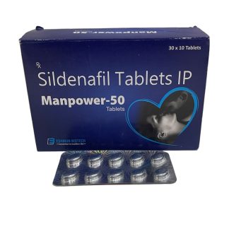 Manpower 50mg Sildenafil tablets