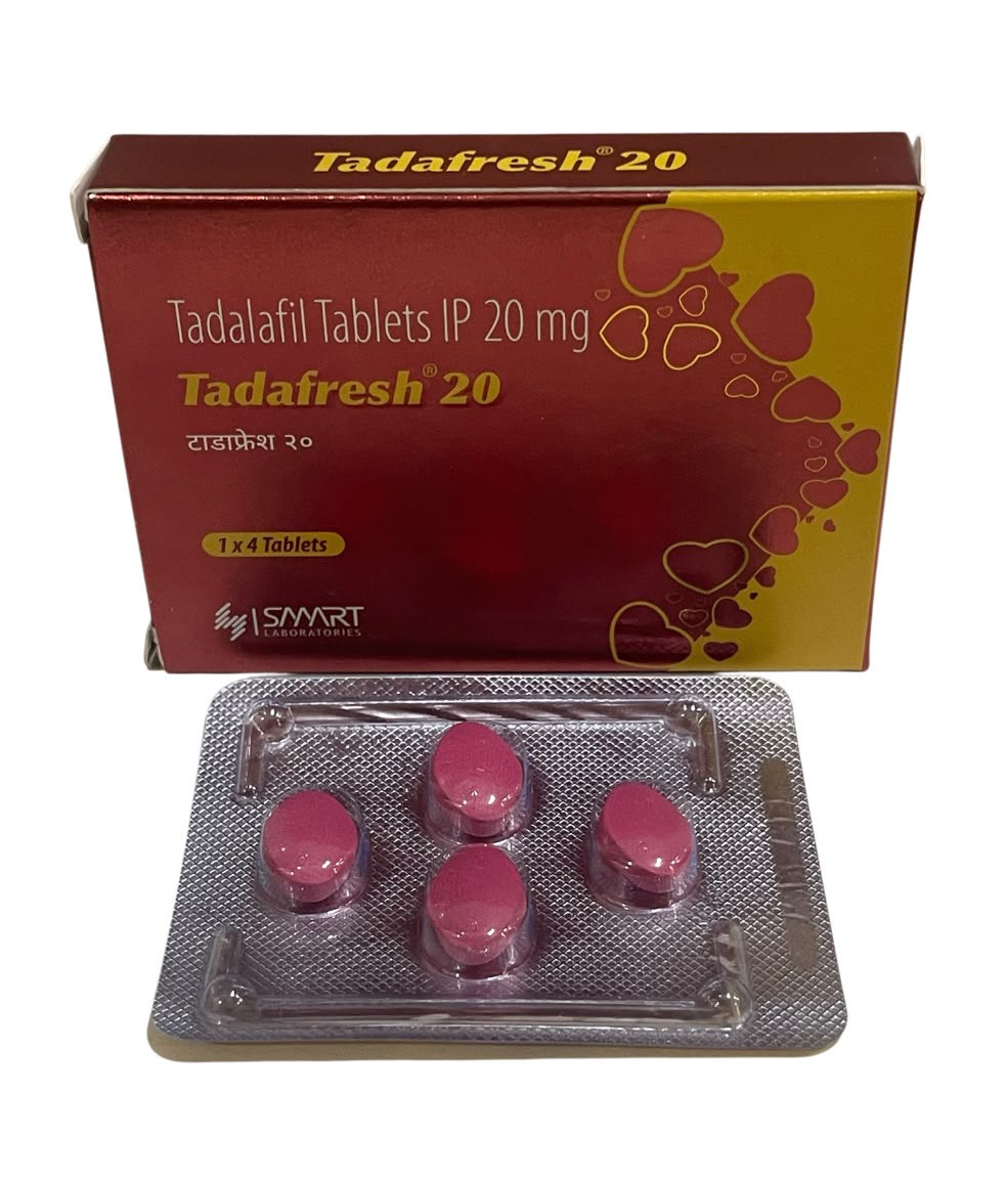 Tadafresh 20 mg Tadalafil Tablets