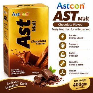 Ast Malt Chocolate flavour 400 gm pack